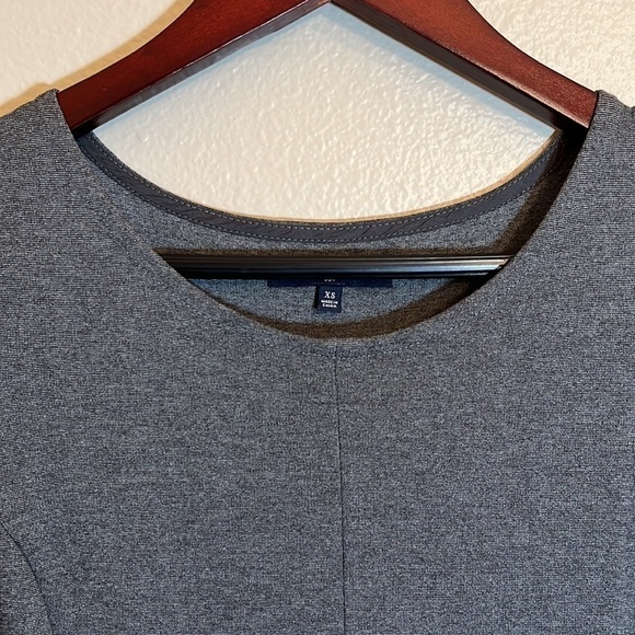 MADEWELL Grey Short Sleeve Dress - Picture 2 of 14